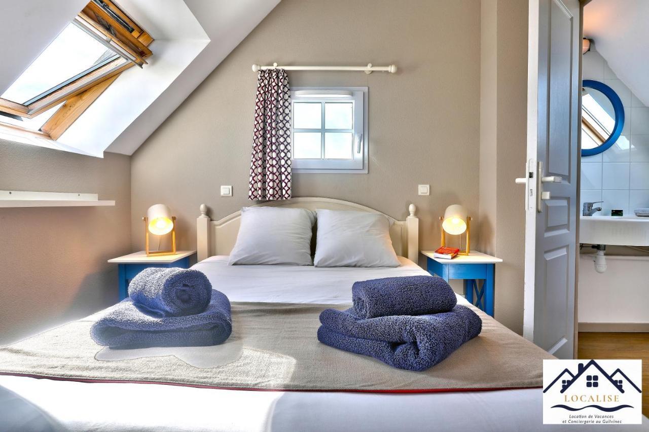Localise Au Guilvinec - A22 - Belle Vue Sur La Mer, La Piscine Et Le Jardin - Tout A Pied, Plages, Port, Centre, Commerces, Marche - Wifi Inclus - Animaux Bienvenus - Linge De Lit Inclus מראה חיצוני תמונה