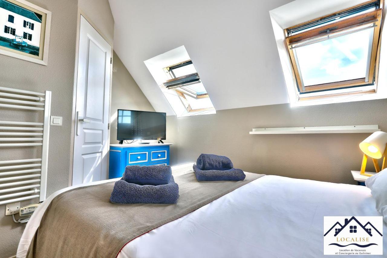 Localise Au Guilvinec - A22 - Belle Vue Sur La Mer, La Piscine Et Le Jardin - Tout A Pied, Plages, Port, Centre, Commerces, Marche - Wifi Inclus - Animaux Bienvenus - Linge De Lit Inclus מראה חיצוני תמונה